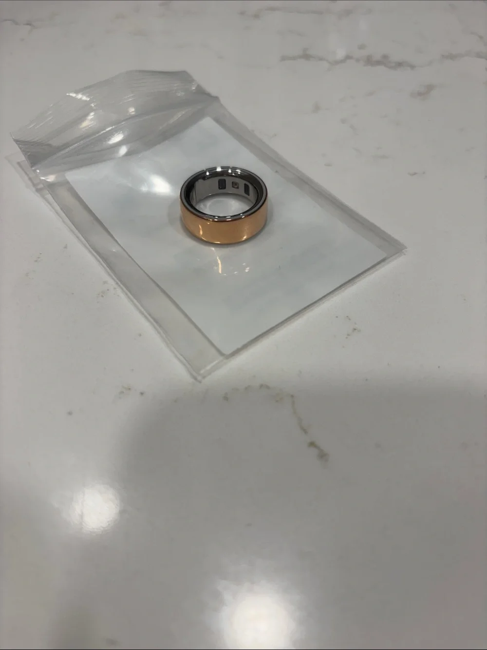 Rose Gold Women's Oura Ring 4